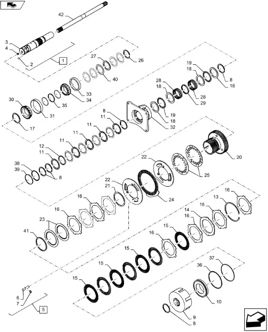 87366290 - Диск торм. 3,5мм муфты ВОМ TGT8./Mg.
